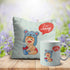 Crazy Corner I'm Coming Printed Satin Cushion & Mug Combo for Parent to Be - Uncommongifts.in