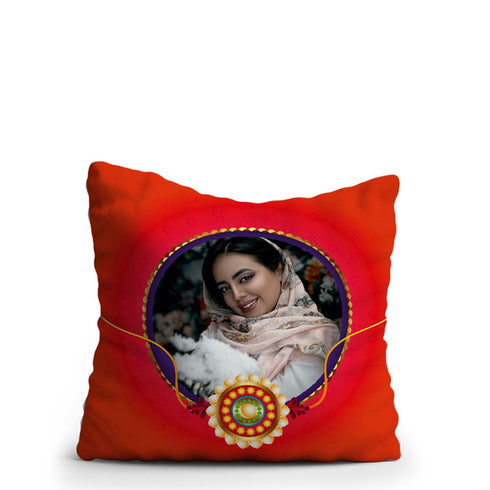 Red Personalized Cushion - Uncommongifts.in
