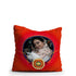 Red Personalized Cushion - Uncommongifts.in