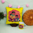 Yellow Happy Diwali Cushion Mug Combo - Uncommongifts.in