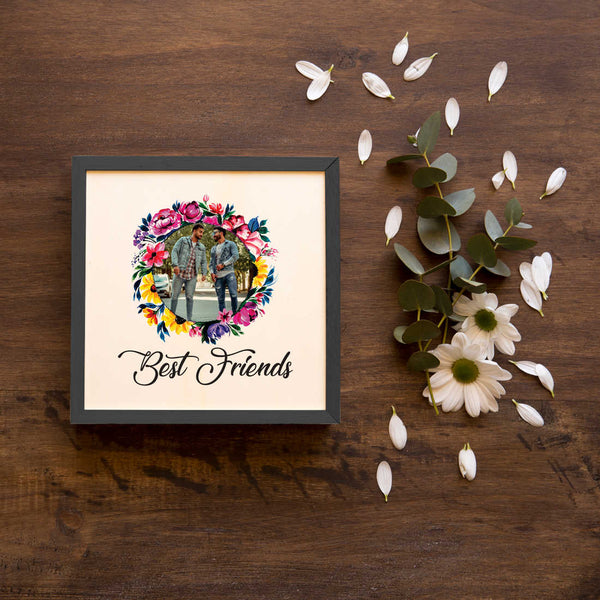 Best Friend Photo Personalised Frame - Uncommongifts.in