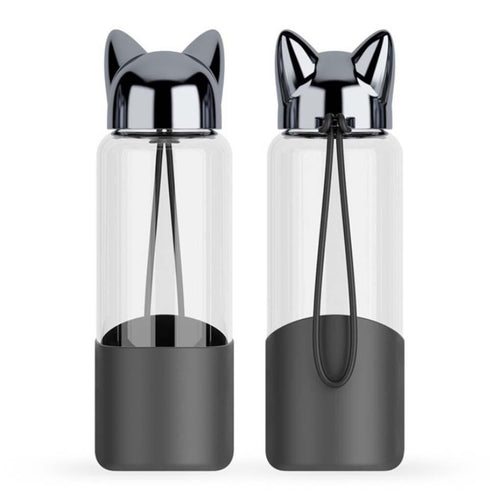 Borosilicate Glass Water Bottle - Uncommongifts.in