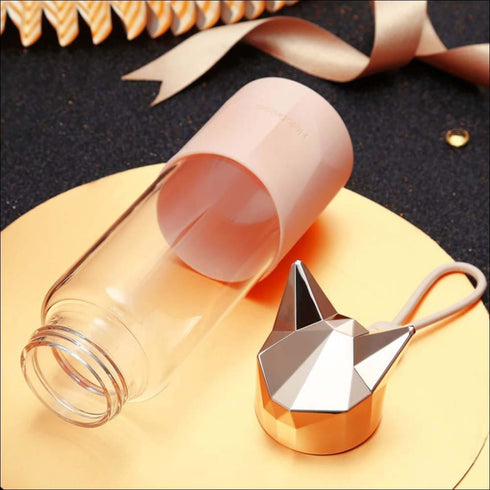 Borosilicate glass bottle - Uncommongifts.in