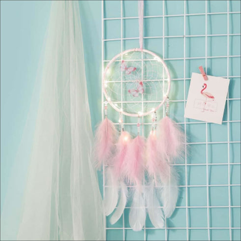 Butterfly led dreamcatcher - Uncommongifts.in