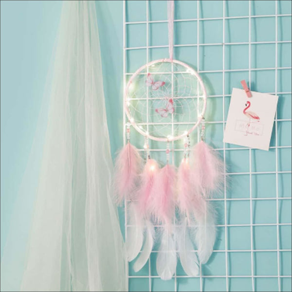 Butterfly led dreamcatcher - Uncommongifts.in