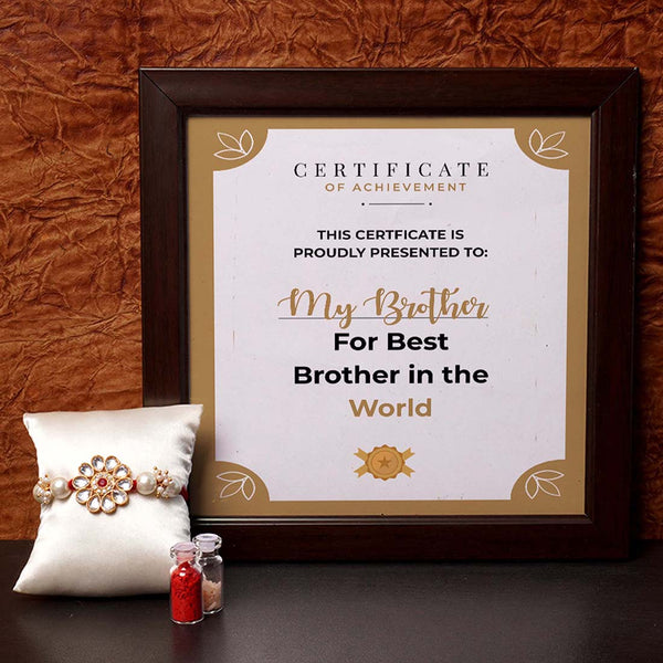 For Best Brother in the world - Uncommongifts.in