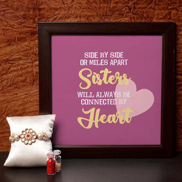 Sister Will Always be Connected By Heart - Uncommongifts.in
