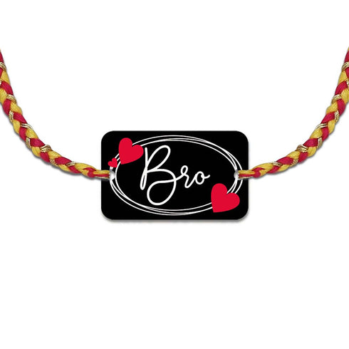Bro Rakhi With Card Combo - Uncommongifts.in