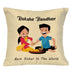 Best Sister in The World Rakhi & Cushion Combo - Uncommongifts.in