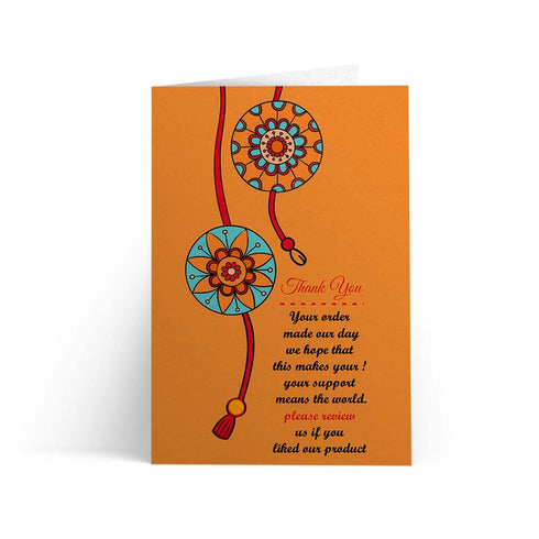 Big Bro Lil Bro Rakhi And Card Combo - Uncommongifts.in
