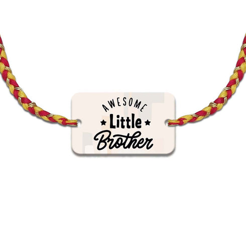 Big Brother Little Brother Rakhi And Card Combo - Uncommongifts.in