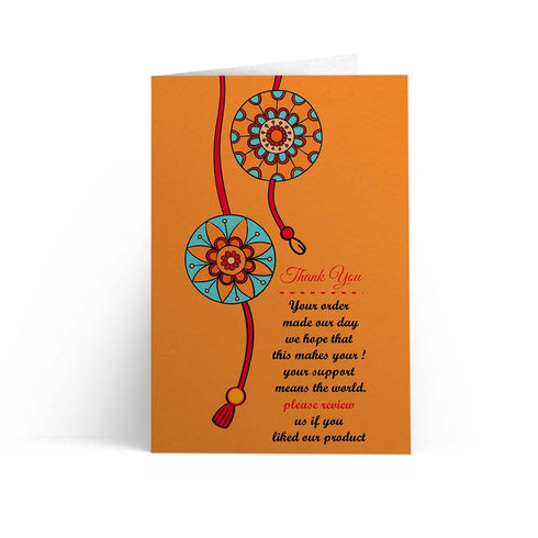 Big Brother Little Brother Rakhi And Card Combo - Uncommongifts.in