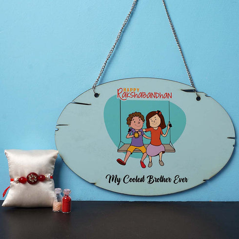 My Coolest Brother Ever Hanging With Rakhi Combo - Uncommongifts.in