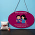 Separated By Distance Joined By Loved Hanging With Rakhi Combo - Uncommongifts.in