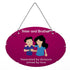 Separated By Distance Joined By Loved Hanging With Rakhi Combo - Uncommongifts.in