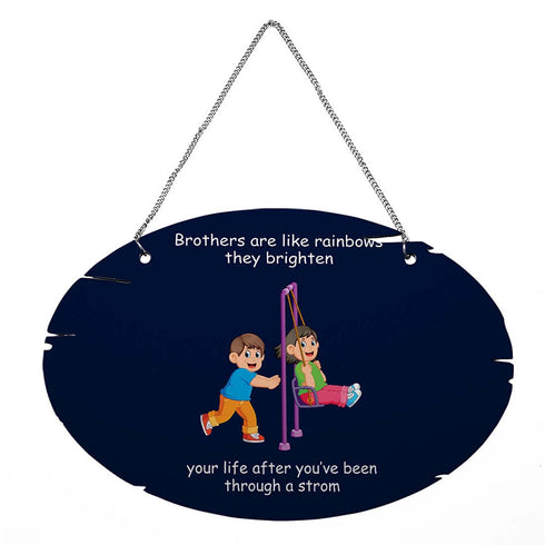 Brother Are Like Rainbow Hanging With Rakhi Combo - Uncommongifts.in