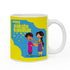 Happy Raksha Bandhan Blue Mug & Rakhi Combo - Uncommongifts.in