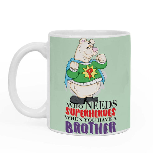 Who Needs A Brother When You Have A Brother Mug & Rakhi Combo - Uncommongifts.in