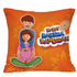 Happy Rakhsa Bandhan Text Cushion,Mug & Rakhi Combo - Uncommongifts.in