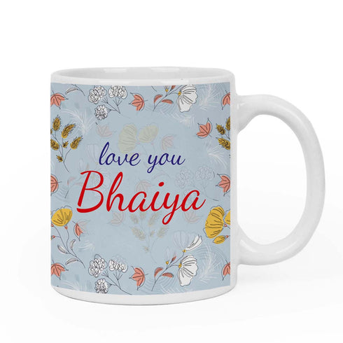 Love You Bhaia Bhabhi Rakhi & Mug Combo - Uncommongifts.in