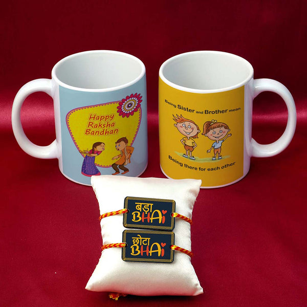 Being There For each other Rakhi & Mug Combo - Uncommongifts.in