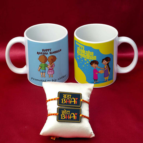 Promoted To Big Sister Rakhi & Mug Combo - Uncommongifts.in