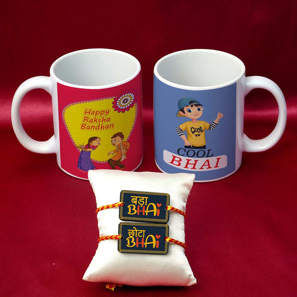 Cool Bhai Rakhi & Mug Combo - Uncommongifts.in