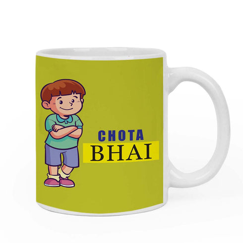 Chota Bhai Bada Bhai Rakhi & Mug Combo - Uncommongifts.in