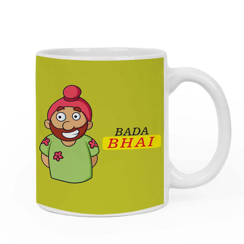 Chota Bhai Bada Bhai Rakhi & Mug Combo - Uncommongifts.in