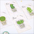 Cactus leaf shaped sticky notes - set of 3 - Uncommongifts.in