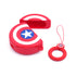 Captain America AirPods Case - Uncommongifts.in