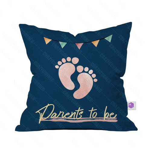 Crazy Corner Men's and Women's Satin Parents to Be Printed - Uncommongifts.in