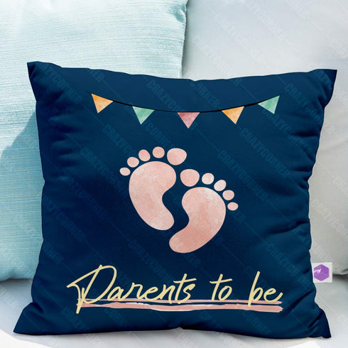 Crazy Corner Men's and Women's Satin Parents to Be Printed - Uncommongifts.in