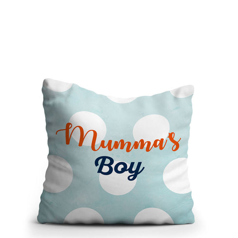 Crazy Corner Mumma Boy printed Mom Cushion - Uncommongifts.in