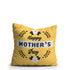 Crazy Corner (Yellow) Happy Mothers Day Printed Mom Cushion - Uncommongifts.in