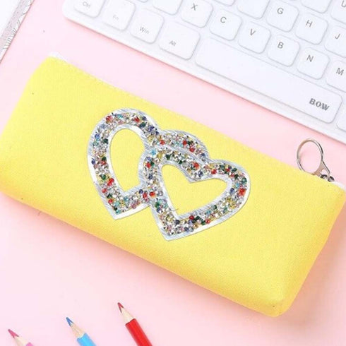 Crystal Love Cosmetic Pouch - Uncommongifts.in