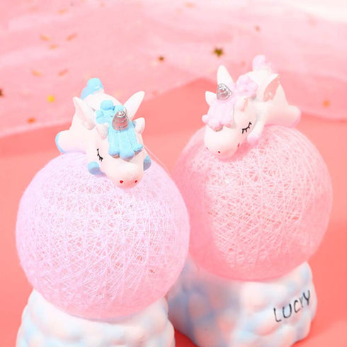 Crystal Unicorn Decorative Lamp - Uncommongifts.in