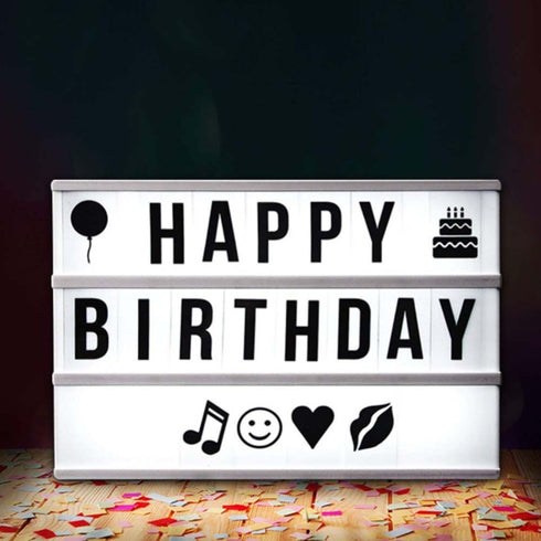 DIY cinema Light Box - Uncommongifts.in