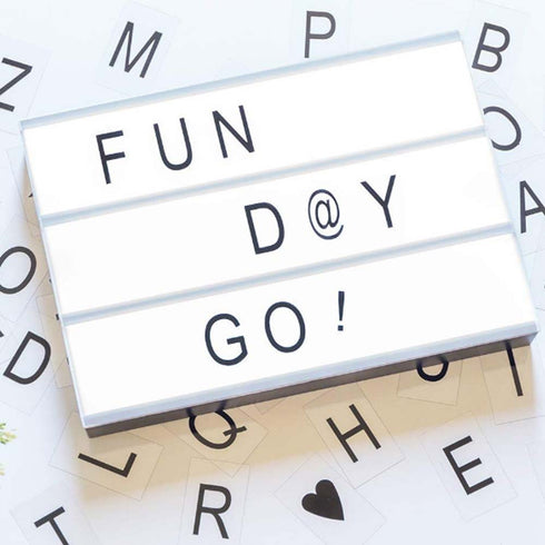 DIY cinema Light Box - Uncommongifts.in