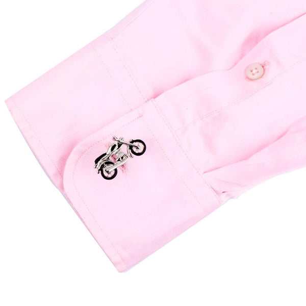 Davidson Silver Bike Cufflinks - Uncommongifts.in