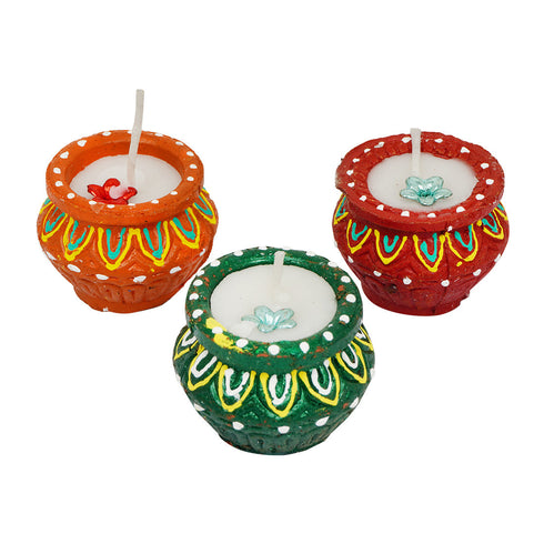 Mug Candle and Pot Candle Diwali Combo - Uncommongifts.in