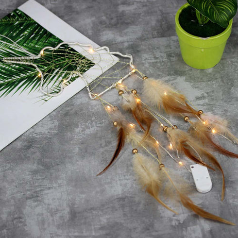 Dreamland Unicorn Dream Catcher with Lights - Uncommongifts.in