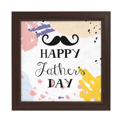 Frame, Keychain, Face Mask, Cushion and Scented Candle Father's Day Gift Combo - Uncommongifts.in