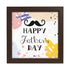 Frame, Keychain, Face Mask, Cushion and Scented Candle Father's Day Gift Combo - Uncommongifts.in