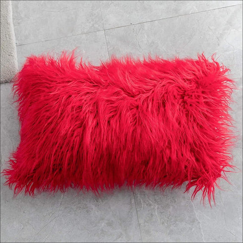 Fur pillows - set of 2 - Uncommongifts.in