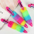 Furry Multi Color Pen - Set of 2 - Uncommongifts.in