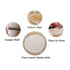 Furry Round Pink Doormat - Uncommongifts.in