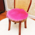 Furry Round Pink Doormat - Uncommongifts.in