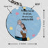 Girl Never Stops Needing Her Father Keychain - Uncommongifts.in