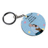 Girl Never Stops Needing Her Father Keychain - Uncommongifts.in